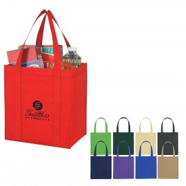 Custom Non-Woven Avenue Shopper Tote Bag Custom Printed  Custom Non-Woven Avenue Shopper Tote Bag Custom Printed