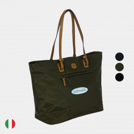 Custom Embroidered BRIC'S X-Travel Recycled Women's Commuter Tote Bag