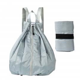 Custom Printed Waterproof Sports Backpack Folding School Bag  Custom Printed Waterproof Sports Backpack Folding School Bag