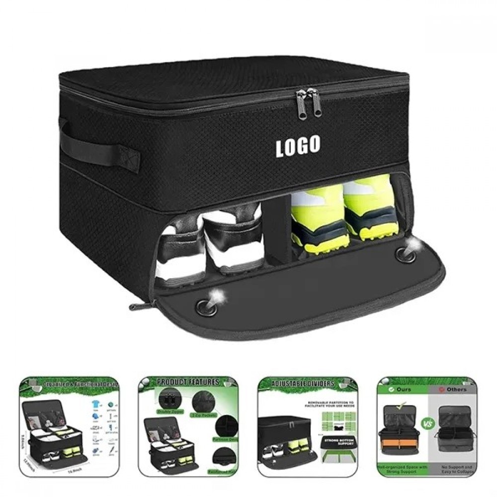 Custom Embroidered Golf Storage Trunk Organizer