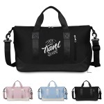 Custom Printed Ocean Wet-Dry Gym Duffel