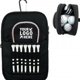 Neoprene Golf Accessories Pouch Custom Embroidered