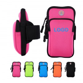 Logo Imprinted Running Armband Phone Holder