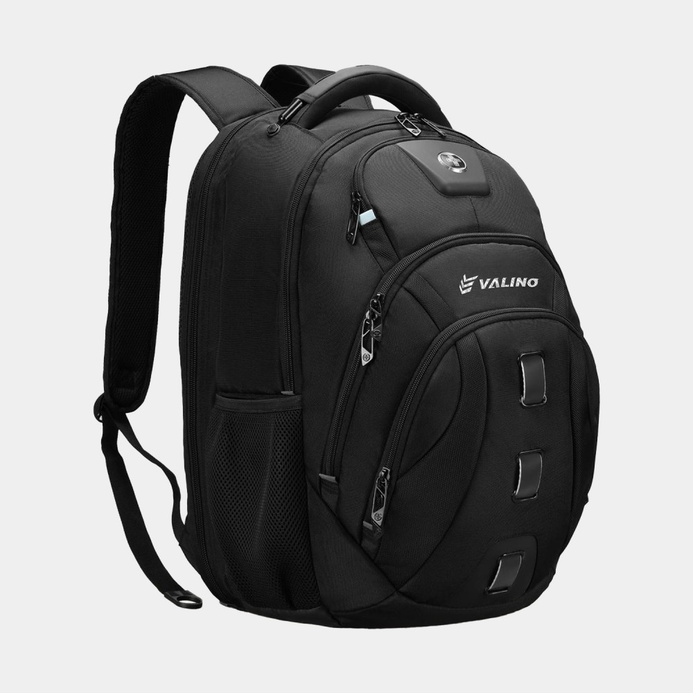 SwissDigital PIXEL PRO Stylish TSA-Friendly Finder Backpack Logo Imprinted SwissDigital PIXEL PRO Stylish TSA-Friendly Finder Backpack Logo Imprinted