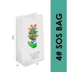 Full Color 4# SOS Bag - Digital Printing Custom Embroidered