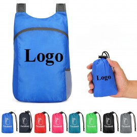Custom Embroidered Lightweight Foldable Backpack  Custom Embroidered Lightweight Foldable Backpack