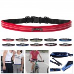 Custom Embroidered Outdoor Sports Waist Bag with Reflective Strips