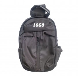 Polyester Cross body Backpack Custom Embroidered  Polyester Cross body Backpack Custom Embroidered