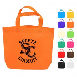 Custom Embroidered Heat Sealed Non Woven Shopping Bag  Custom Embroidered Heat Sealed Non Woven Shopping Bag