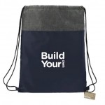 Recycled Drawstring Bag Logo Imprinted