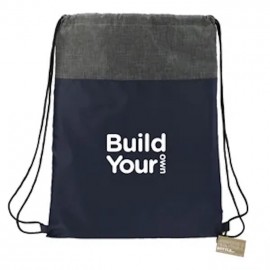 Recycled Drawstring Bag Logo Imprinted  Recycled Drawstring Bag Logo Imprinted