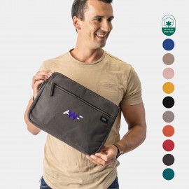 TERRA THREAD - Erdig 13" Laptop Sleeve Sustainable GOTS & Fair Trade Certified Logo Imprinted  TERRA THREAD - Erdig 13" Laptop Sleeve Sustainable GOTS & Fair Trade Certified Logo Imprinted