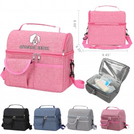 Travel Cooler Bag(9.45" x 8.66" x 6.30") Logo Imprinted