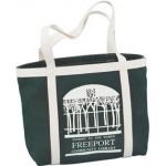 Logo branded 15 Oz. Natural Canvas Town & Country Tote Bag