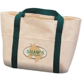 Logo branded 600 Denier Polyester Organizer Tote Bag