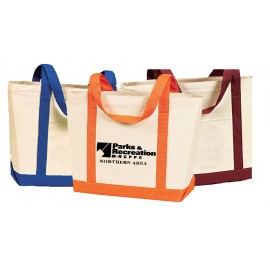 Logo Imprinted Economy Boat Tote Bag  Logo Imprinted Economy Boat Tote Bag