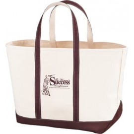 Logo branded 15 Oz. Natural Canvas Heavy Hauler IV Tote Bag