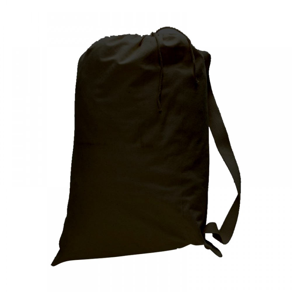 Large Canvas Laundry Bag with Webbed Shoulder Strap Custom Embroidered Large Canvas Laundry Bag with Webbed Shoulder Strap Custom Embroidered