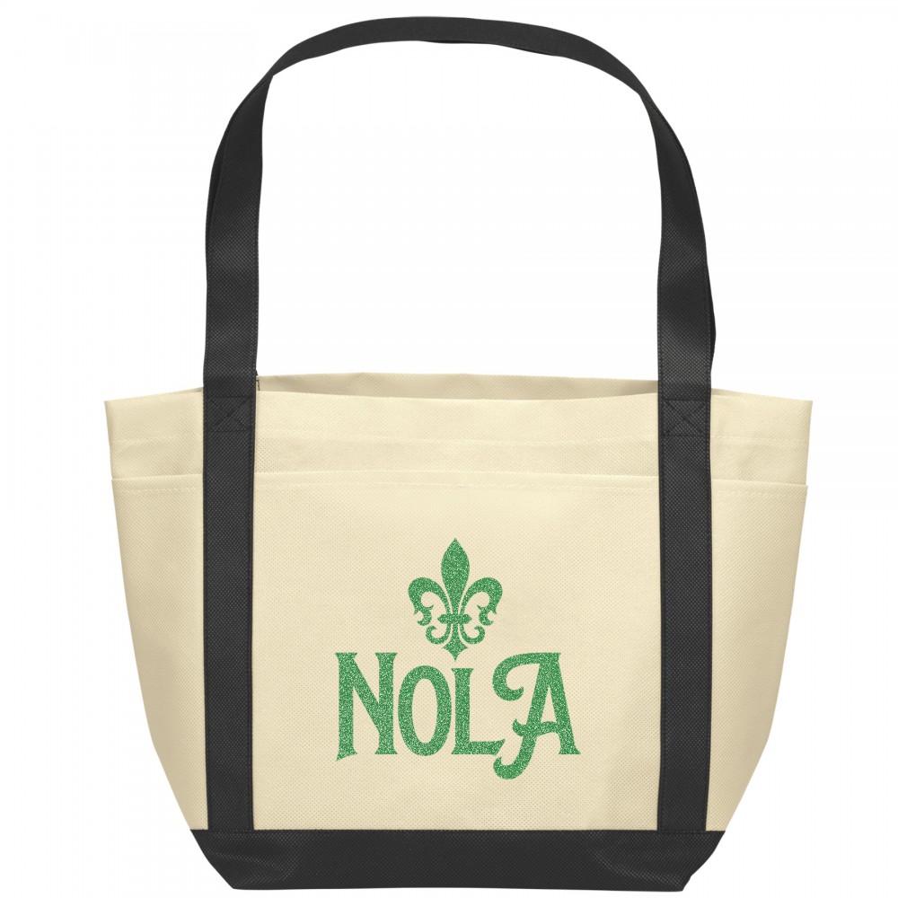 Saratoga Boat Bag (Brilliance- Special Finish) Custom Embroidered Saratoga Boat Bag (Brilliance- Special Finish) Custom Embroidered