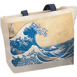 Custom Printed 10 Oz. Natural Canvas Museum Tote Bag