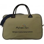 Custom Embroidered 15 Oz. Color Canvas Conference Tote Bag