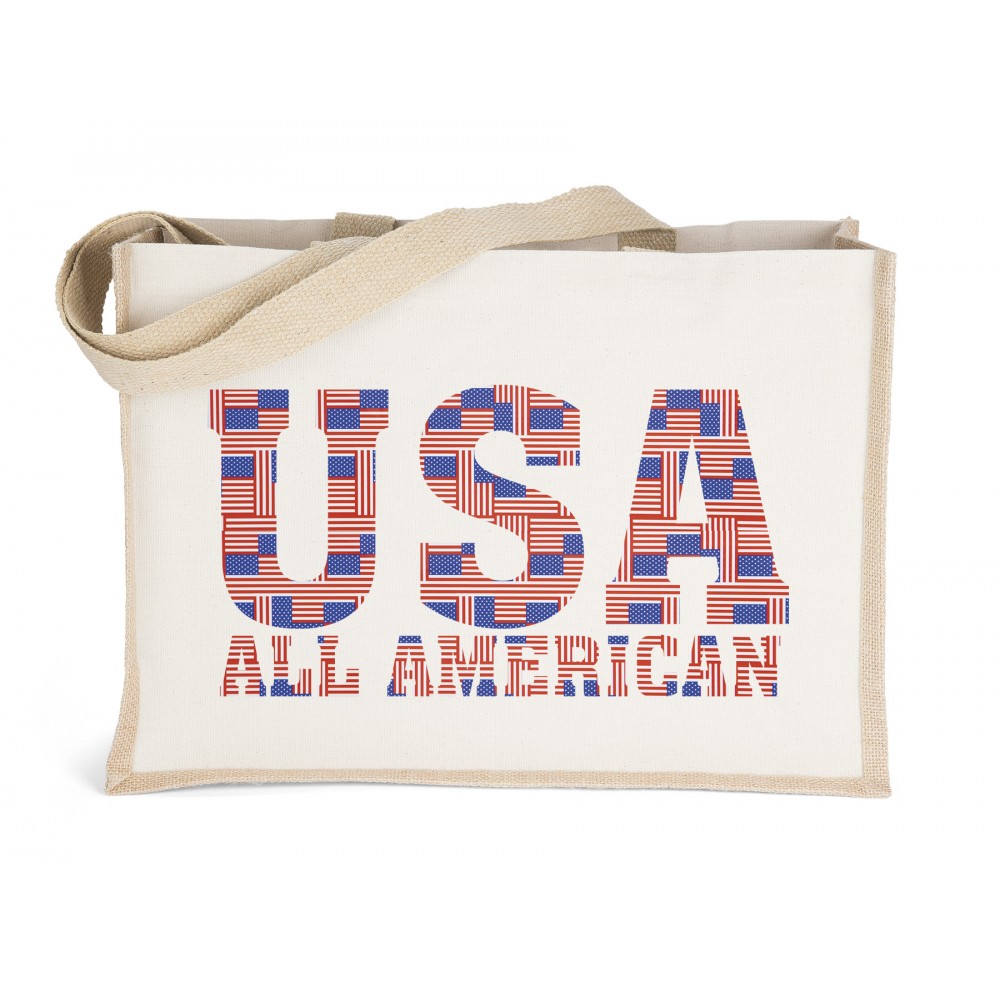 Custom Printed Josephine Tote Bag (Brilliance- Special Finish) Custom Printed Josephine Tote Bag (Brilliance- Special Finish)