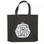 Custom Embroidered Thrify Tote Bag (Screen Print)