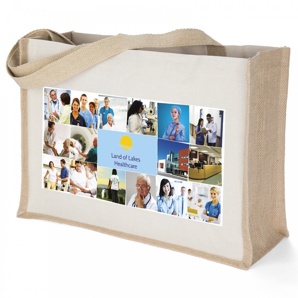 Josephine Tote Bag (Brilliance- Matte Finish) Custom Embroidered Josephine Tote Bag (Brilliance- Matte Finish) Custom Embroidered