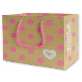 Logo branded Natural Kraft Euro-Tote Bag (16''x6''x12'') *TARIFF ITEM - CALL OR EMAIL FOR CURRENT PRICE*  Logo branded Natural Kraft Euro-Tote Bag (16