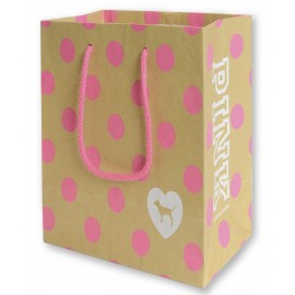 Logo branded Natural Kraft Euro-Tote Bag (12''x4.75''x15'') *TARIFF ITEM - CALL OR EMAIL FOR CURRENT PRICE*  Logo branded Natural Kraft Euro-Tote Bag (12