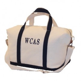 Logo branded 18 Oz. Natural Cotton Club Tote Bag