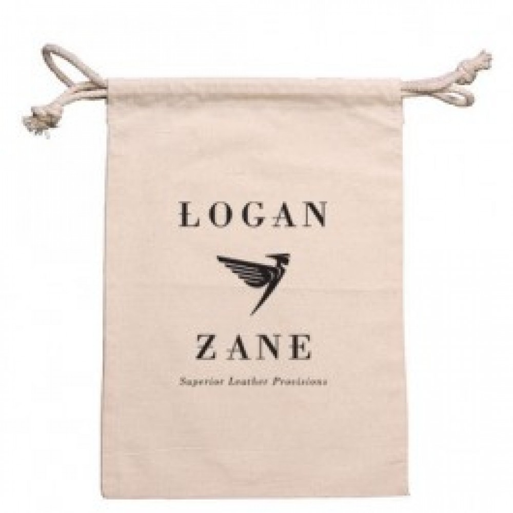 Cotton Drawstring Bag Logo Imprinted