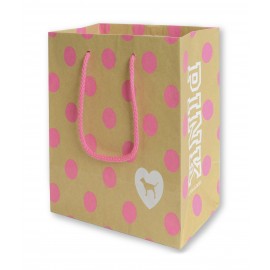 Custom Embroidered Natural Kraft Euro-Tote Bag (10