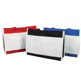 Promotional Shopping Tote Bag w/Velcro Closure