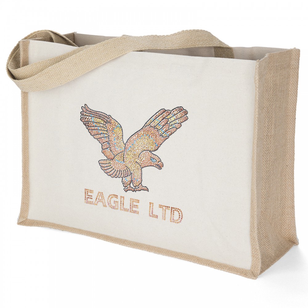 Custom Embroidered Josephine Tote Bag (Sparkle) Custom Embroidered Josephine Tote Bag (Sparkle)
