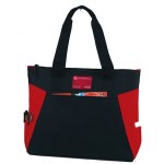 Multi Function Zip Tote Bag Logo Imprinted