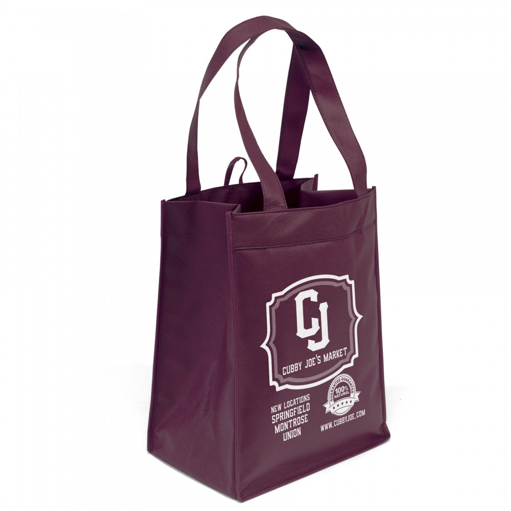 Cubby Tote Bag (Screen Print) Logo Imprinted Cubby Tote Bag (Screen Print) Logo Imprinted