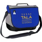 Personalized Deluxe Messenger Bag with Computer Bay