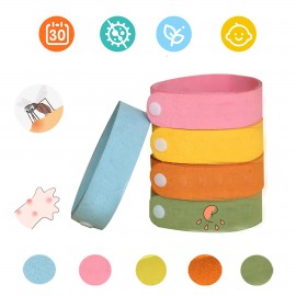 Promotional Microfiber Bracelet Mosquito Repellent Bracelet