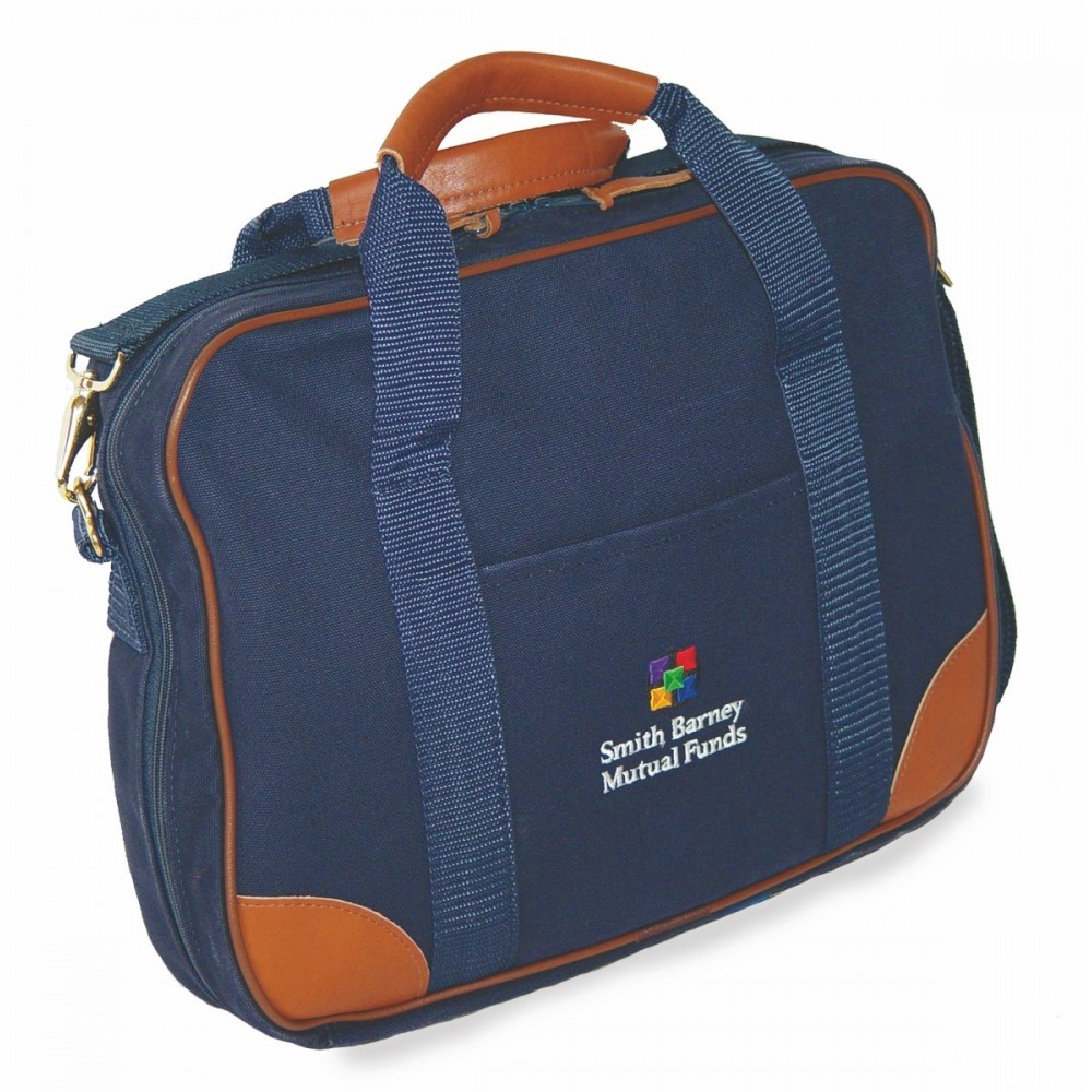 Branded Fleetwood Attache Bag (Dyed Canvas) Branded Fleetwood Attache Bag (Dyed Canvas)
