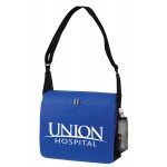 Non Woven Convention Messenger Bag with Logo