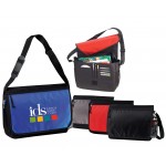RIPSTOP NYLON Messenger Style Computer Bag Logo Imprinted