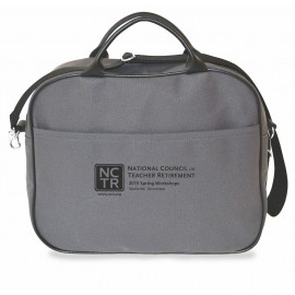 Logo Branded Corporate Attache (Ballistic Nylon/Leather)