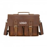 Promotional Leather Business Travel Briefcase