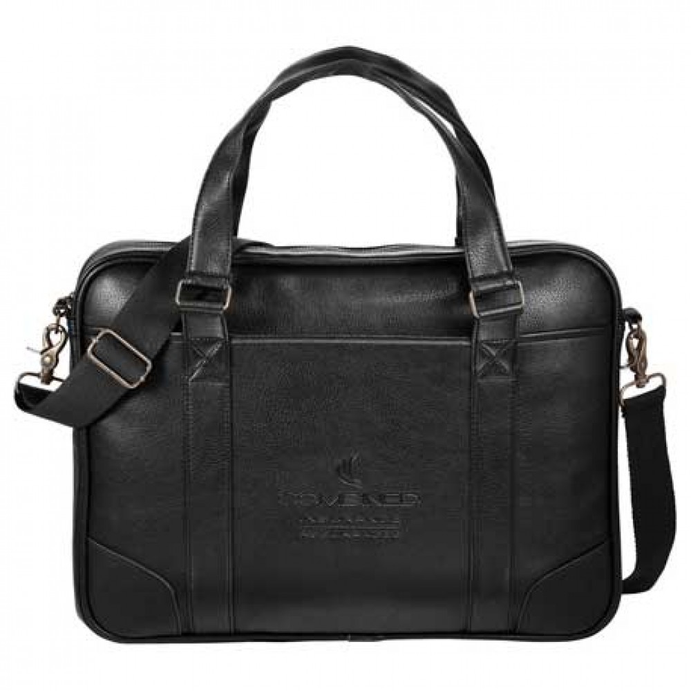 Custom Imprinted Oxford Slim 15" Computer Briefcase Custom Imprinted Oxford Slim 15" Computer Briefcase