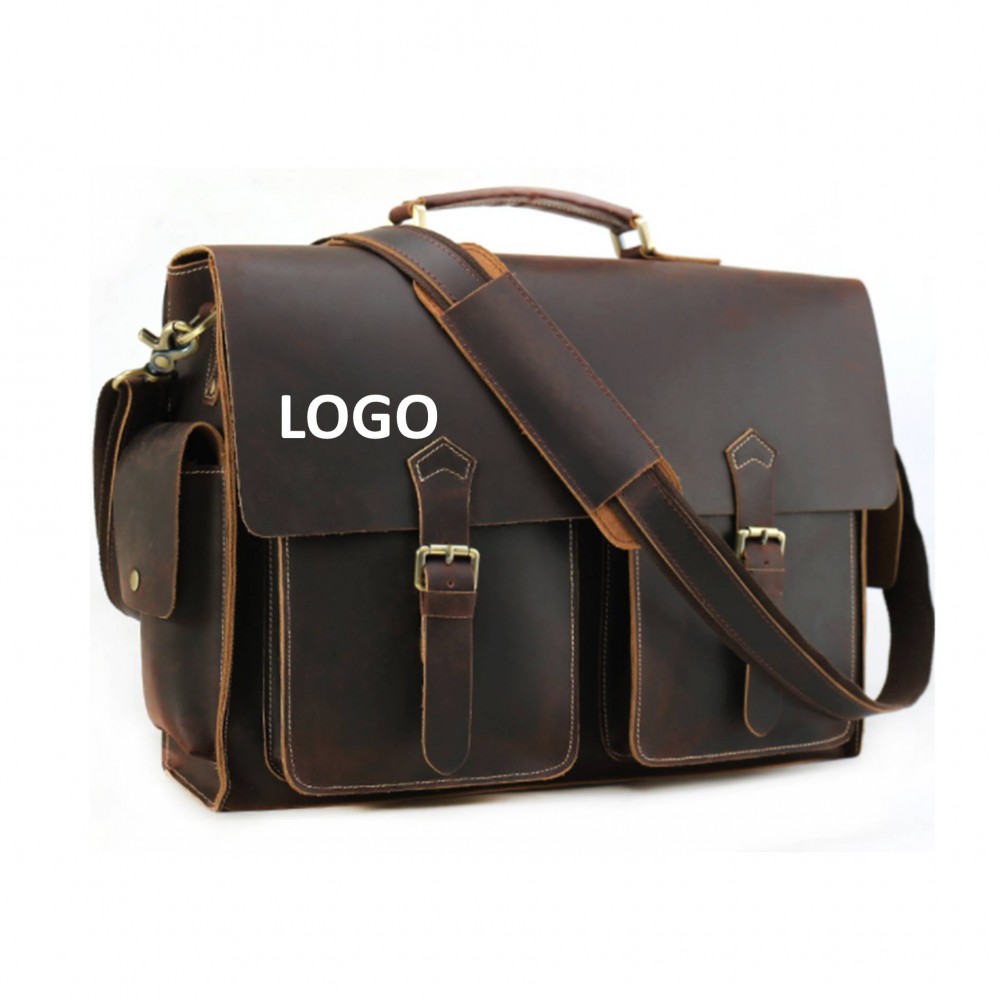 Customized Genuine Leather Business Briefcase (direct import) Customized Genuine Leather Business Briefcase (direct import)
