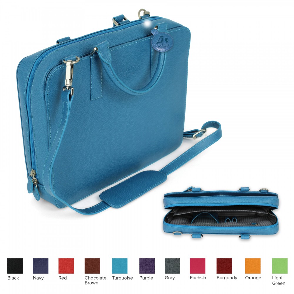 Logo Printed Laurige Small Laptop Briefcase Logo Printed Laurige Small Laptop Briefcase
