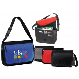 Logo Branded Computer Messenger Bag