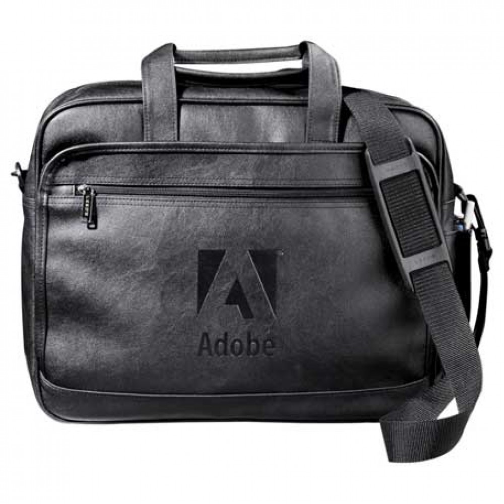 Logo Printed DuraHyde Deluxe Briefcase Logo Printed DuraHyde Deluxe Briefcase