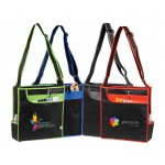 Multi-Function Shoulder Tote with Logo